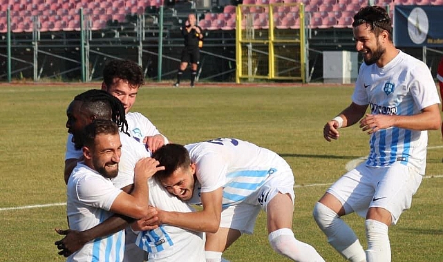 Bigaspor'dan 3 gollü galibiyet